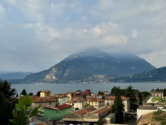 View of Lake Como and Bellano, Italy