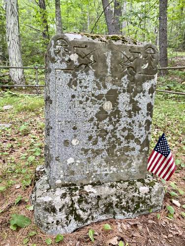 Very old headstone