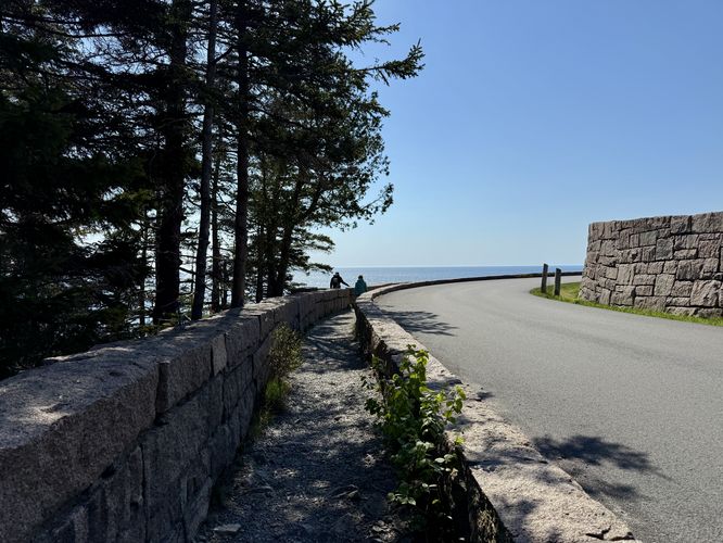 Hike the Ocean Path down to the Otter Cliffs