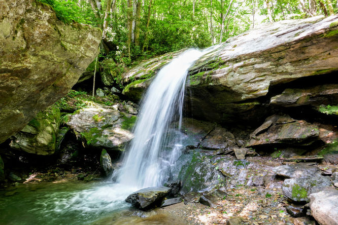 Default image for Otter Falls Hike, a 1.0-mile trail in Seven Devils, NC (US)