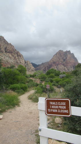 Another trail access point
