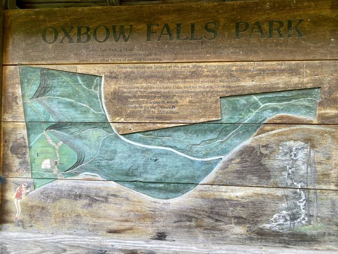 Oxbow Falls Park trailhead info