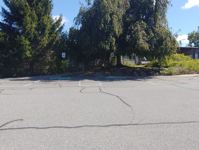 Plenty of parking at the PEEC