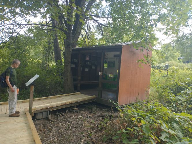 Boardwalk  to  the Observation Blind