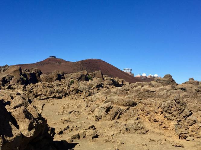 Haleakala Observatory and Red Hill Summit