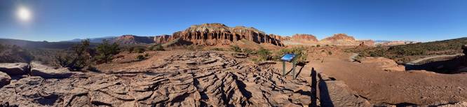 Panorama from Panorama Point Overlook (Capitol Reef NP)