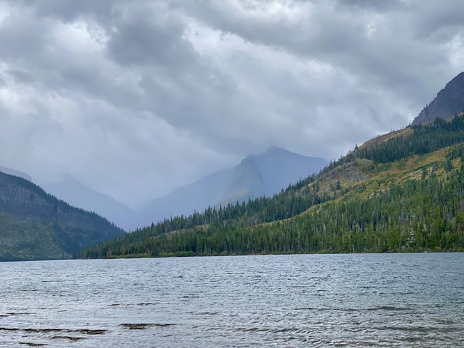 View from Paradise Point (Two Medicine Lake)