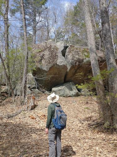 Approaching the trail junction near Boulder cut off