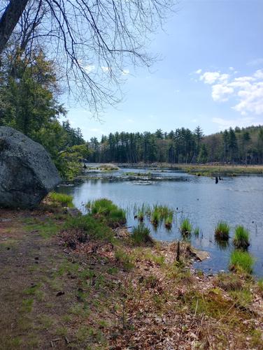 Boulder Trail along North Marsh