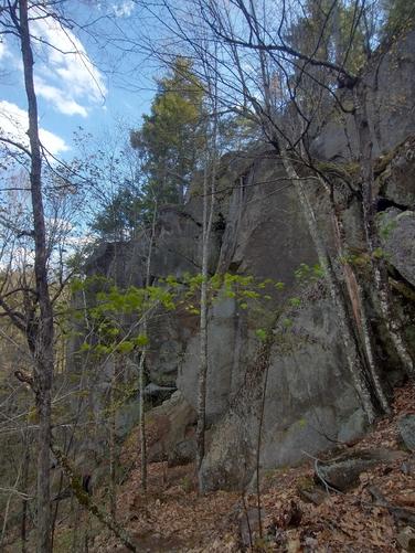 Devil's Den rock face