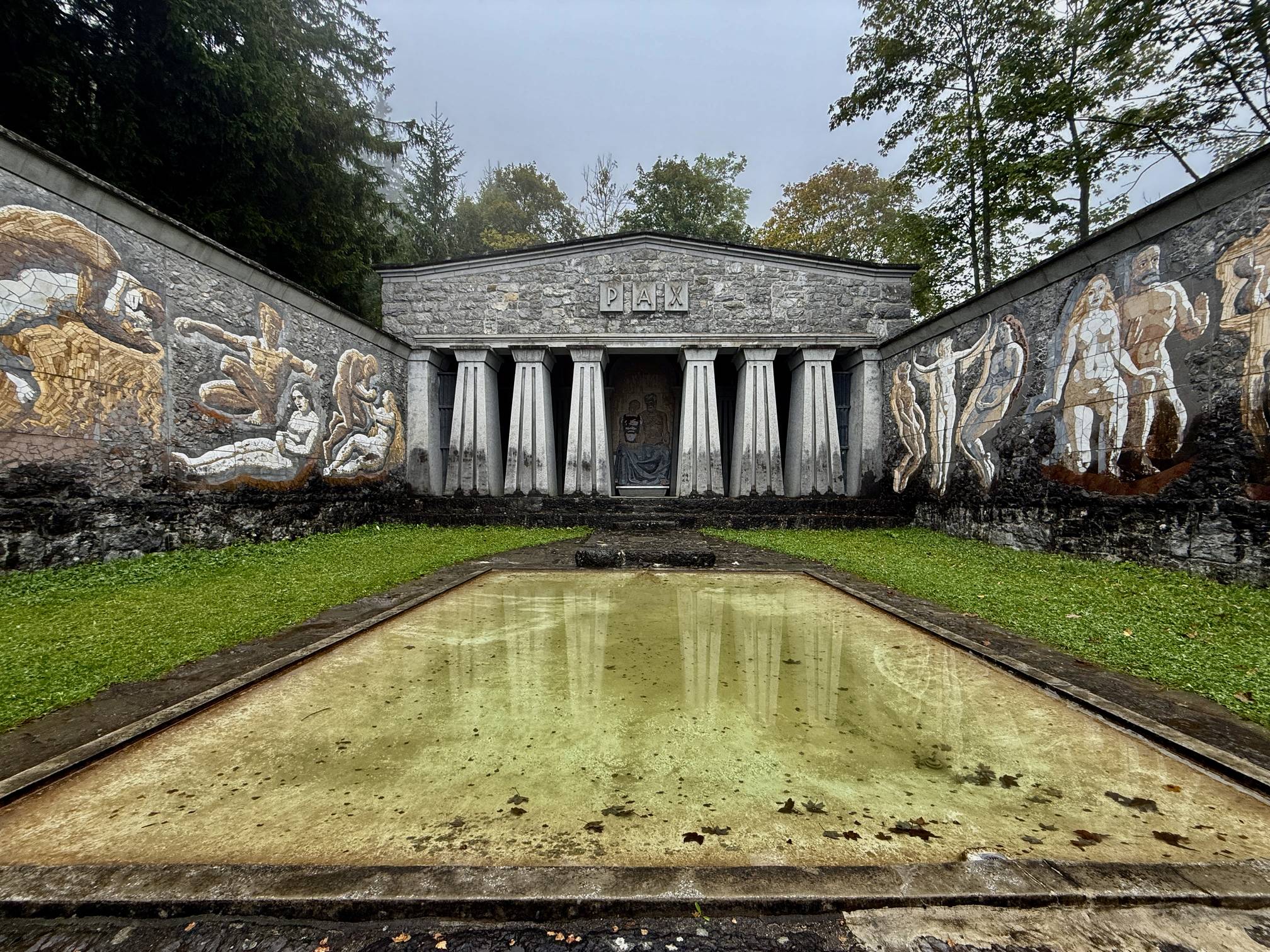 A view of the Paxmal near Walenstadt, Switzerland.
