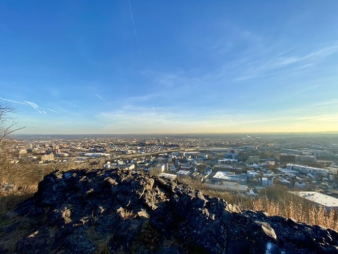 Petar's View (Paterson, NY below)