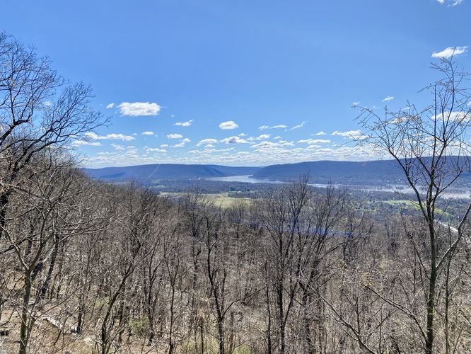 Susquehanna River valley vista