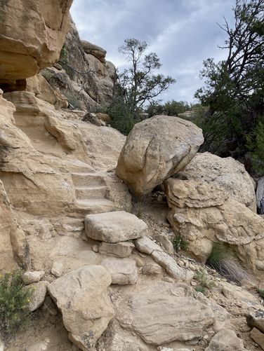 Rock steps