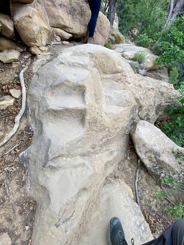 Rock steps
