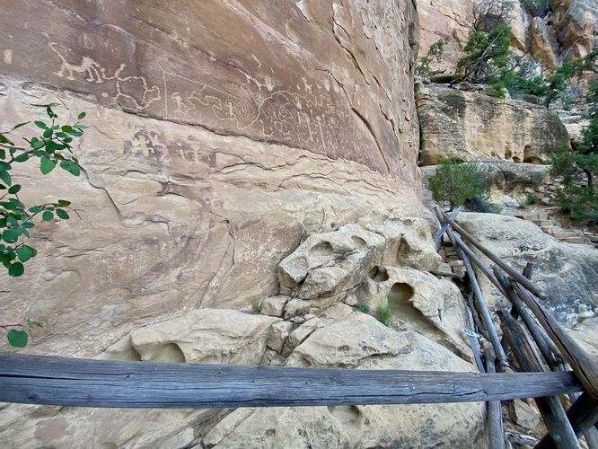 Petroglyphs of petroglyph point