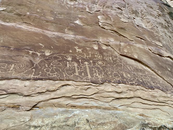 Petroglyphs of petroglyph point