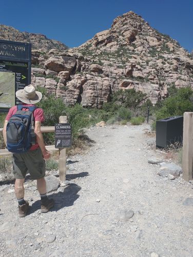 Entrance to the trail