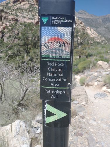 Trail marker