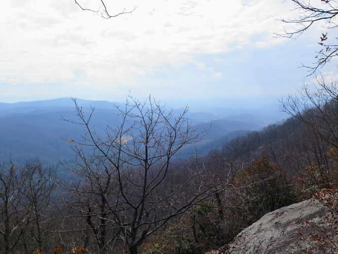 Picture 10 of Pilot Mountain Hike Pisgah NF 011617