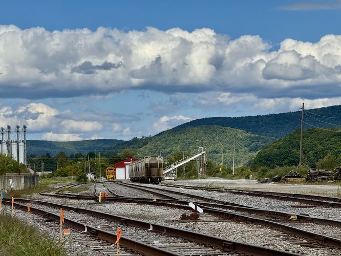 Wellsboro Junction rail yard