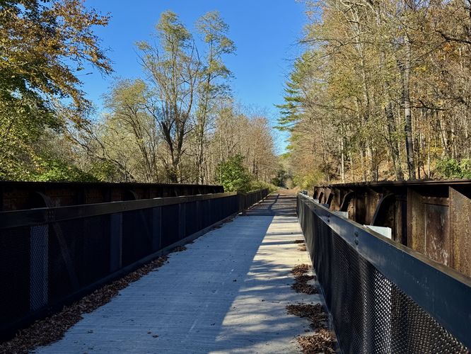 2nd bridge crosses Marsh Creek