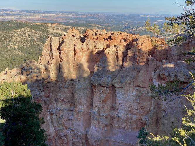 Pink Cliffs Overlook at Bryce Canyon