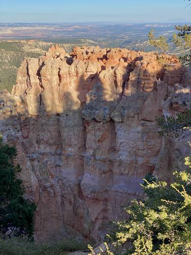 Pink Cliffs Overlook at Bryce Canyon