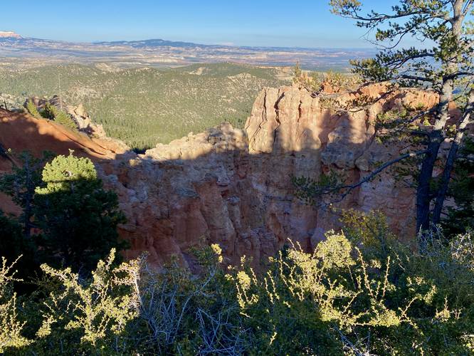 Pink Cliffs Overlook at Bryce Canyon