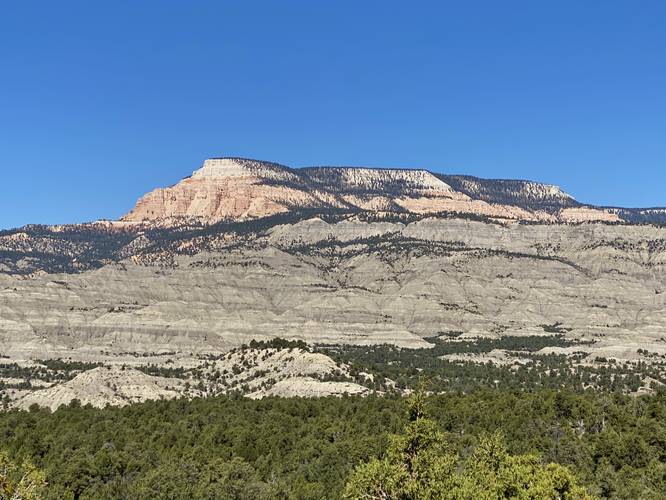 View of the Pink Cliffs within Grand Staircase-Escalante National Monument