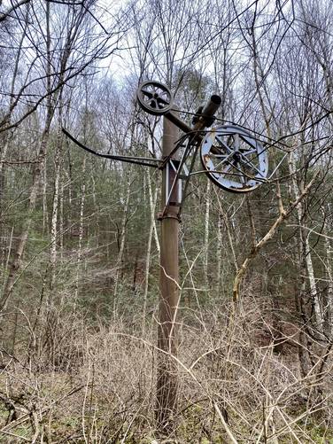 Abandoned pully system
