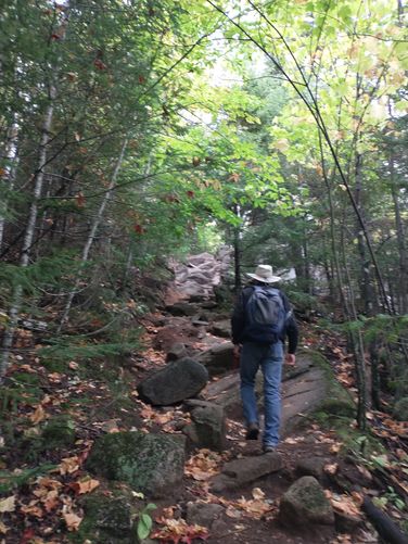 Steep incline 