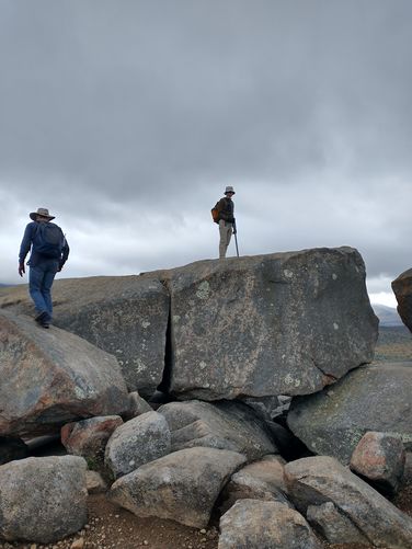 The Balanced Rocks are climbable if you dare.