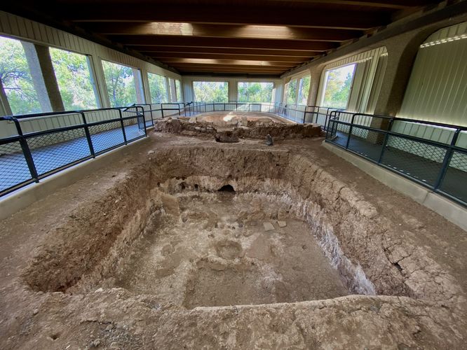  700 - 950 A.D. pithouse and connected kiva