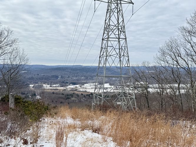 Power line view (east)
