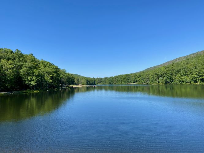 View of Poe Lake
