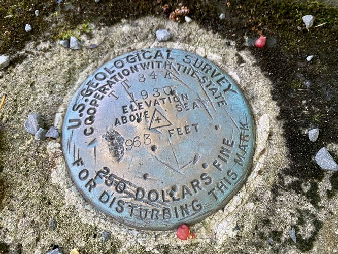 USGS Survey marker / benchmark
