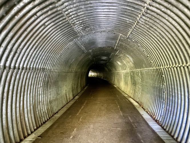 Inside the Poe Paddy Tunnel