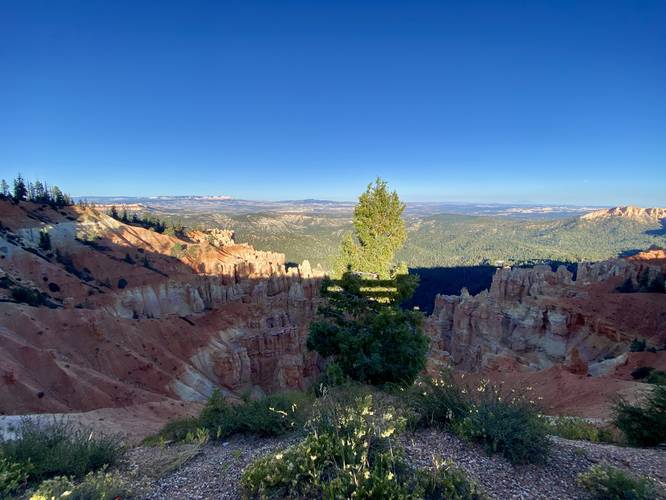 View of Bryce Canyon from Ponderosa Point