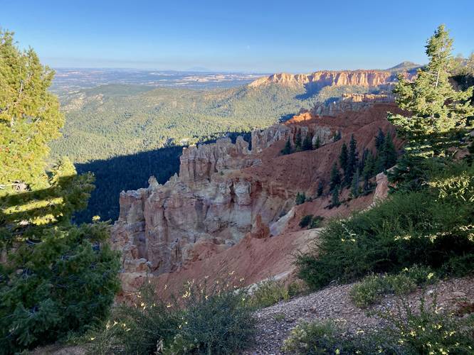 View of Bryce Canyon from Ponderosa Point