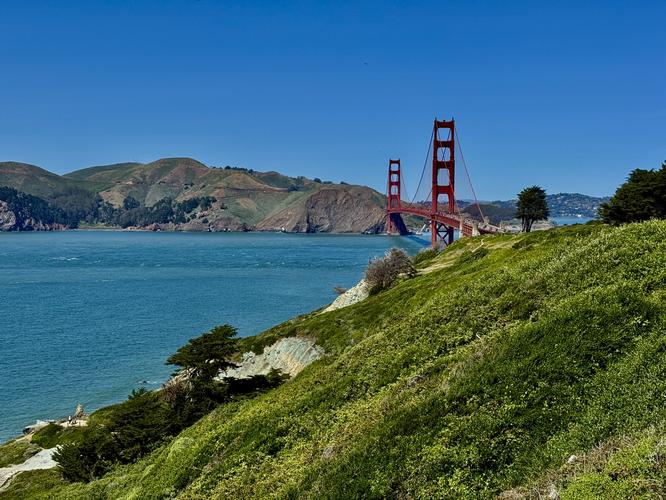 View of the Golden Gate and Marin Headlands