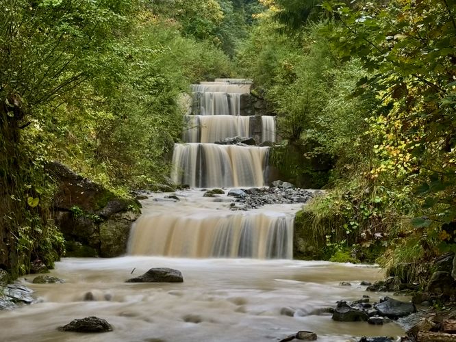 Default image for Puflerbach Falls, a 0.1-mile trail in Ortisei, AA (IT)