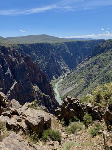 View of the Black Canyon from the Pulpit Rock Trail