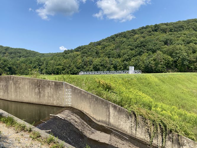 Hamburg Reservoir Spillway