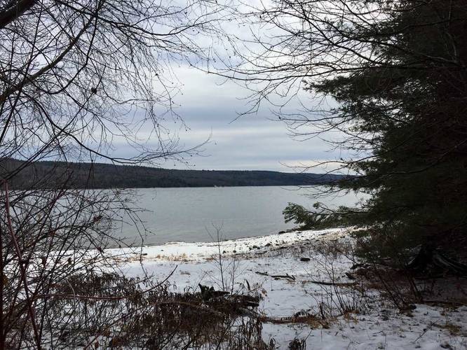 View of Quabbin from the end of the trail
