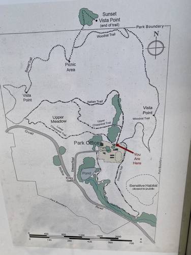 Quail Hollow Ranch trail map