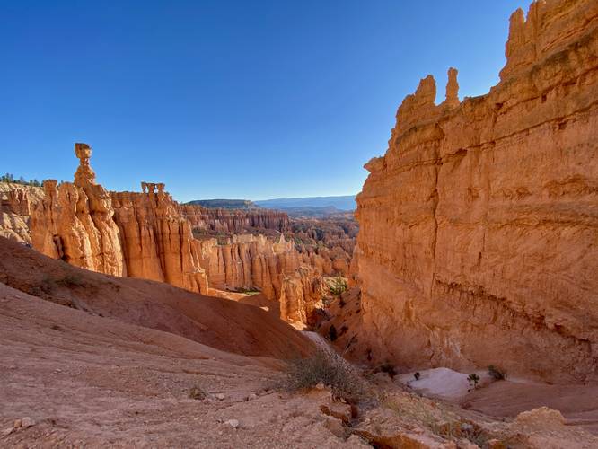 View into Bryce Canyon from the Navajo Loop