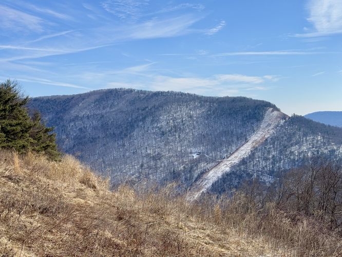 View of Houselander Mountain