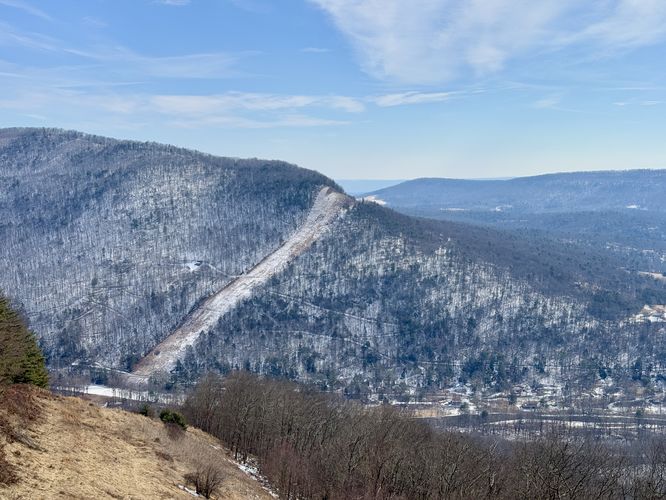 View of Houselander Mountain