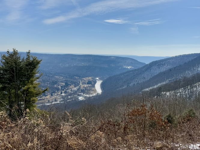 View of Pine Creek from Ramsey Vista